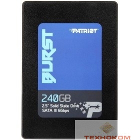 Patriot SSD 240Gb Burst PBU240GS25SSDR {SATA 3.0}