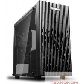 Deepcool MATREXX 30  mATX, Black, Стекл. боковая панель, Без БП