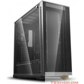 Deepcool MATREXX 70 ATX, Black, Стекл. фронтальная и боковая панели, Без БП
