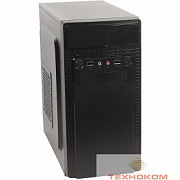 3Cott M1511 mATX 400W, USB, audio, черный