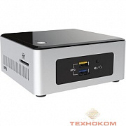 Intel NUC BOXNUC5CPYH, Celeron N3050, 2.16 GHz, 1 х DDR3L SODIMM 1.35V(up to 1600MHz/8Gb), Intel® HD Graphics (VGA + HDMI), 4xUSB3.0, 1x2.5HDD, GBL, WiFi+BT, SDXC card slot, TOSLINK, Si