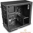 Deepcool MATREXX 30  mATX, Black, Стекл. боковая панель, Без БП