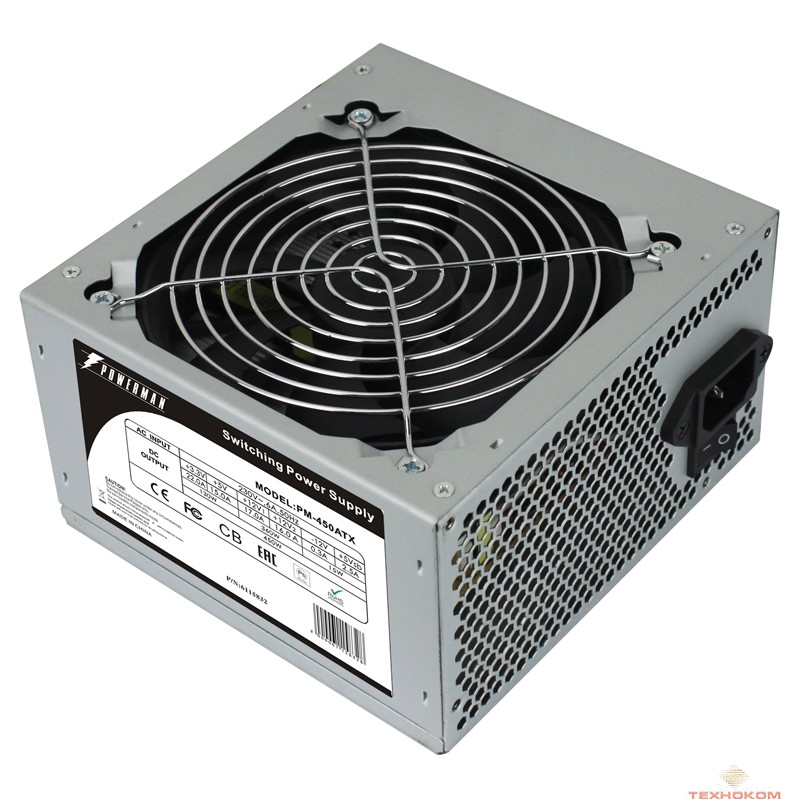 POWERMAN  PM-450ATX for P4 400W OEM ATX [6115832]