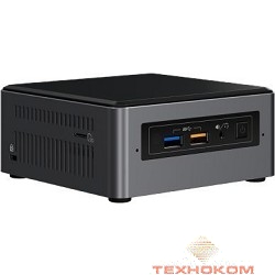 Intel NUC BOXNUC7I5BNH, i5-7260U, up to 3.4 GHz, 2xDDR4 SODIMM (1.2V up to 2133MHz/32Gb), VGA Intel Iris Plus Graphics 640(DP+HDMI 4K), 4xUSB3.0, M.2 and 2.5 Drive {Baby Canyon}