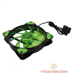 GameMax Вентилятор для компьютера 120х120х25 GameMAX, GMX-GF12G, 12В,(подшипник скольжения),в пластиковой уп