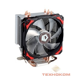 Cooler ID-Cooling SE-214 130W/PWM/ Red LED/ Intel 775,115*/AMD