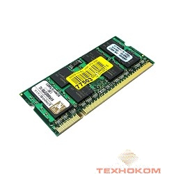Kingston DDR2 SODIMM 1GB KVR800D2S6/1G PC2-6400, 800MHz