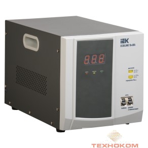 Iek IVS26-1-05000 Стабилизатор напряжения переносной серии Ecoline 5 кВА IEK