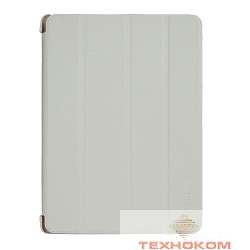 Чехол Continent IP-50 WT { Эко кожа/пластик, белый, для IPad Air}