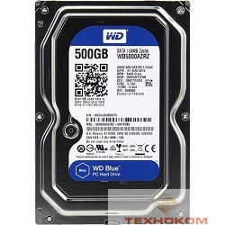500Gb WD Caviar Blue (WD5000AZRZ) {Serial ATA III, 5400 rpm, 64Mb buffer}