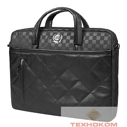 Сумка Continent CC-036 Black {полиэстр/эко кожа, 15.6"-16",черный}