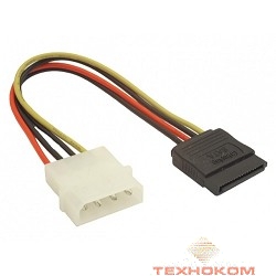 Bion Кабель SATA power 15см  [Бион][BNCC-SATA-PS]