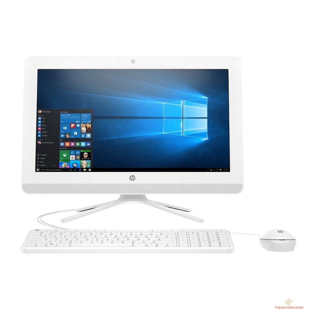 HP 20-c419ur [6PB27EA] White 19.5" {FHD A4 9125/4Gb/500Gb/W10/k+m}