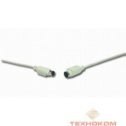 Кабель удлинитель PS/2 порта 6F/6M, 3.0м, Gembird, пакет [CC-142-10]