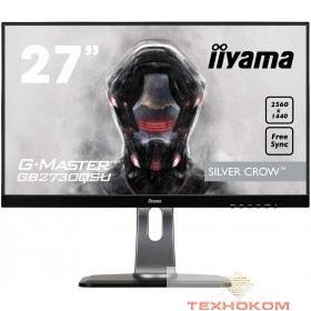 IIYAMA 27" GB2730QSU-B1 черный {TN+film Gaming LED 2560x1440 1ms 75Гц 16:9 1000:1 350cd 170гр/160гр DVI HDMI DisplayPort}