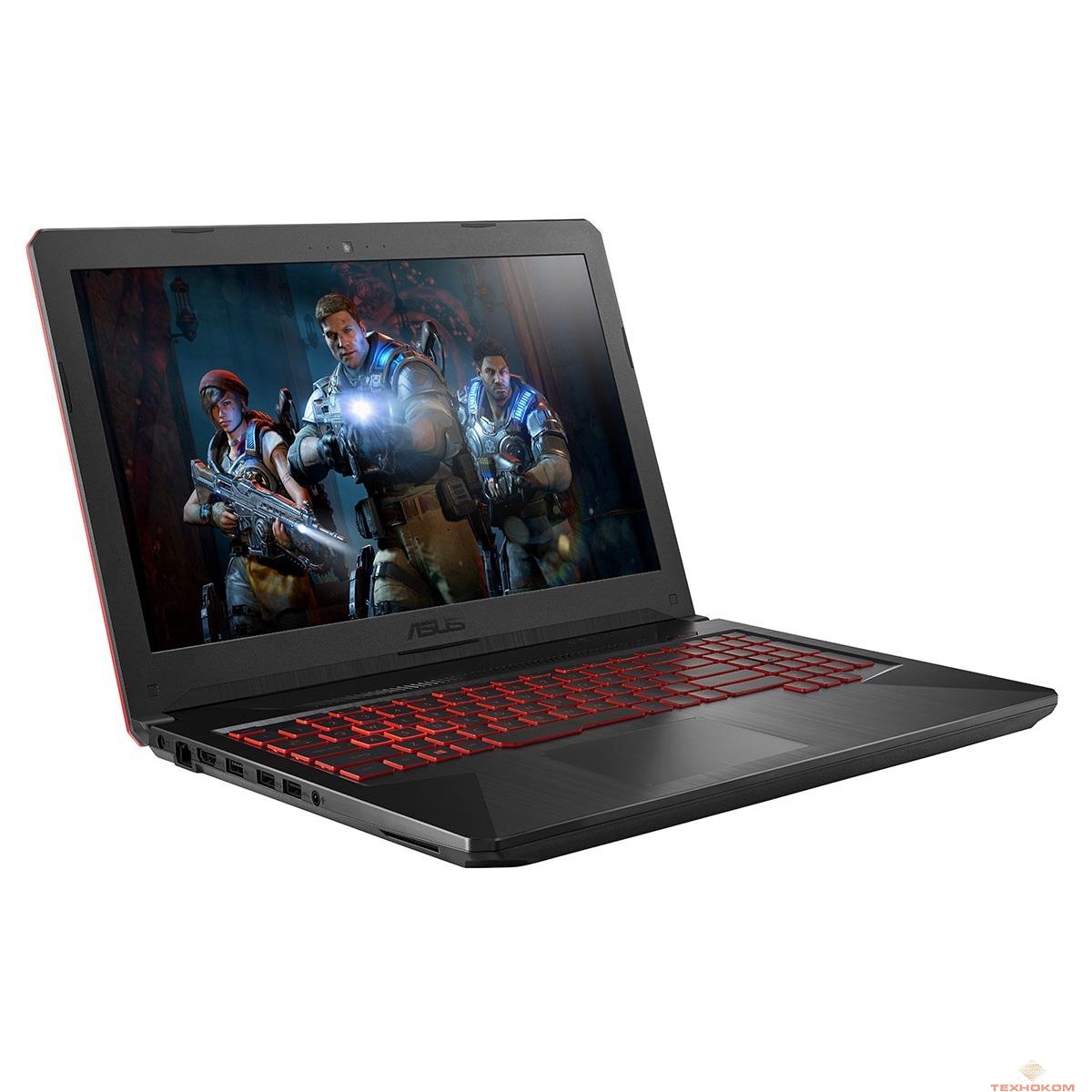 Asus FX504GD-E41146 [90NR00J3-M20250] Metal 15.6" {FHD i5-8300H/8Gb/1Tb+128Gb SSD/GTX1050 2Gb/DOS}
