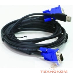 D-Link DKVM-CU3  Кабель KVM длиной 3 м с разъемом USB