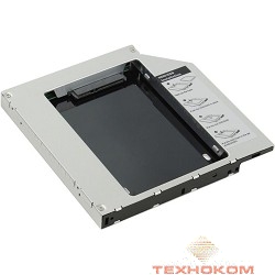 AgeStar SSMR2S Сменный бокс для HDD/SSD  SATA-SATA, металл-пластик, черный, 2.5"