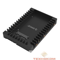 ORICO 1125SS-BK Салазки для подключения HDD 2,5'' в отсек HDD 3,5'' (черный)