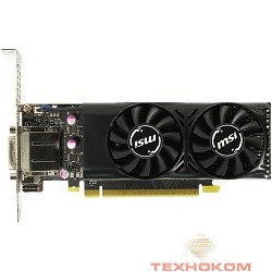 MSI GTX 1050 TI 4GT LP RTL  nVidia  GTX 1050TI 4096Mb 128bit GDDR5 1290/7008 DVIx1/HDMIx1/DPx1/HDCP  low profile
