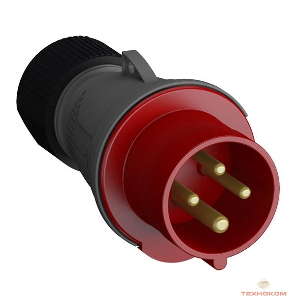 ABB 2CMA101984R1000 Вилка кабельная Easy&Safe 332EP6,32А,3P+E,IP44,6ч