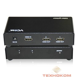 VCOM VDS8040D Разветвитель HDMI Spliitter 1=>2 3D Full-HD 1.4v, каскадируемый