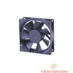 Gembird Вентилятор для корпуса 80x80x25mm, широкий разъем 4pin [8025K/FANCASE-4]