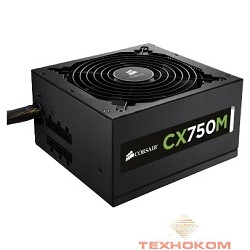 Corsair CX 750M RTL CP-9020061-EU {750W, ATX, 120mm, 4xSATA, 2xPCI-E, APFC}