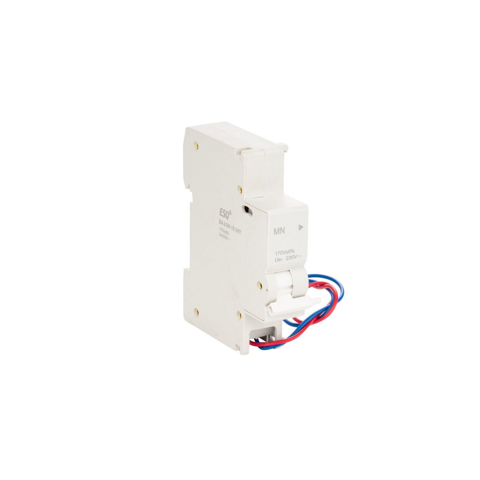 Расцепитель минимального напряжения MCB BA63W-15-UVT 1P/2P