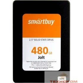 Smartbuy SSD 480Gb Jolt SB480GB-JLT-25SAT3 {SATA3.0, 7mm}