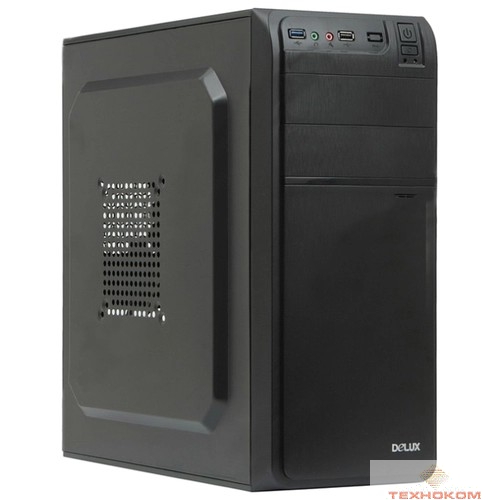 MidiTower DELUX DW600, 450W (черный) ATX 2.03, Tac 1.1