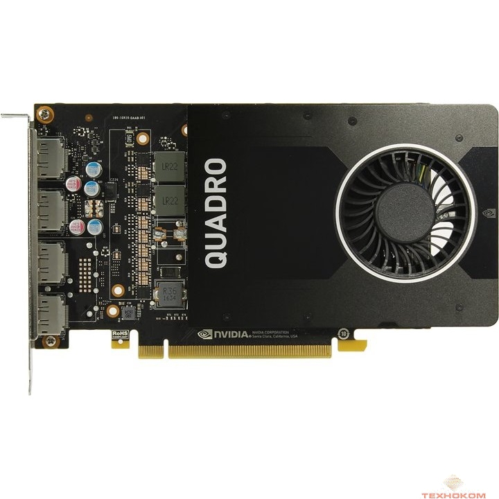 HP [1ME41AA] Graphics Card NVIDIA Quadro P2000, 5GB, (Z240 Tower, Z440, Z640, Z840, Z2 G4 Tower, Z4, Z6, Z8)