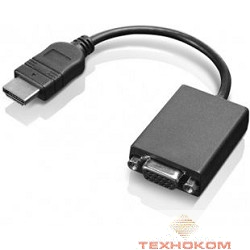 Lenovo [0B47069] HDMI to VGA Monitor Adapter