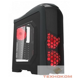 GameMax [G539] Корпус GameMax G539(B) Black (голубая, без БП)