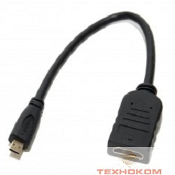 5bites BC-HDM2AF Кабель-5bites Адаптер HDMI F / micro HDMI M 1.4B, зол.разъемы