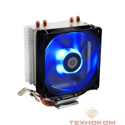 Cooler ID-Cooling SE-902X 100W/PWM/ Blue LED/ Intel 775,115*/AMD