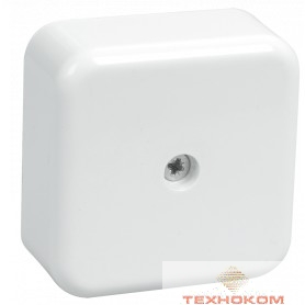 Iek UKO10-050-050-020-K01 Коробка КМ41206-01 распаячная для о/п 50х50х20 мм белая (4 клеммы 3мм2)
