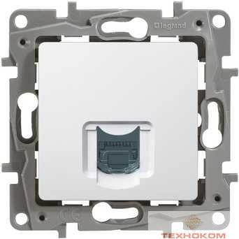 Legrand 672241 Информационная розетка RJ45 - категория 5 - UTP - Etika - белый