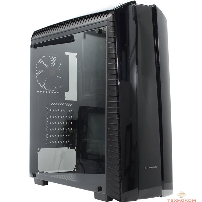 Case Tt Versa N27 ATX без БП, Window, Black [CA-1H6-00M1WN-00]
