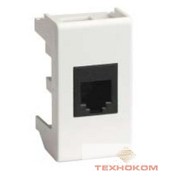 Dkc 45037 Компьютерная розетка RJ-45 кат.5E, «Viva», 1 мод., белая