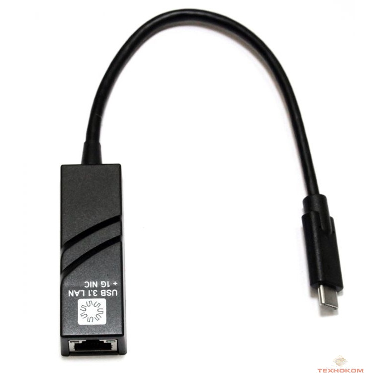5bites UA3C-45-07BK Кабель-адаптер  USB3.1 / RJ45 1G / BLACK