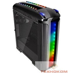 Case Tt Versa C22 RGB черный без БП ATX 5x120mm 1x140mm 2xUSB2.0 2xUSB3.0 audio bott PSU [CA-1G9-00M1WN-00]