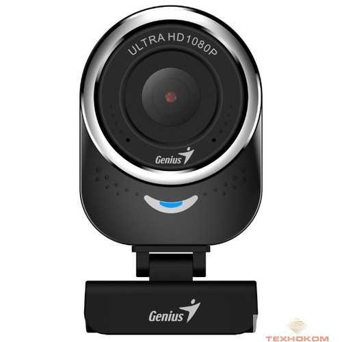 Genius QCam 6000 Black {1080p Full HD, вращается на 360°, универсальное крепление, микрофон, USB} [32200002400]