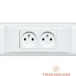 Legrand 010941 Mosaic Суппорт на 4 модуля, 65мм