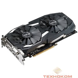 ASUS DUAL-RX580-O4G AMD RX580 4096Mb 256b GDDR5 1360/7000 DVIx1/HDMIx2/DPx2/HDCP RTL