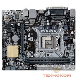ASUS H110M-D  RTL Материнская плата { Soc-1151 Intel H110 2xDDR4 mATX AC`97 8ch(7.1) GbLAN+VGA+HDMI}