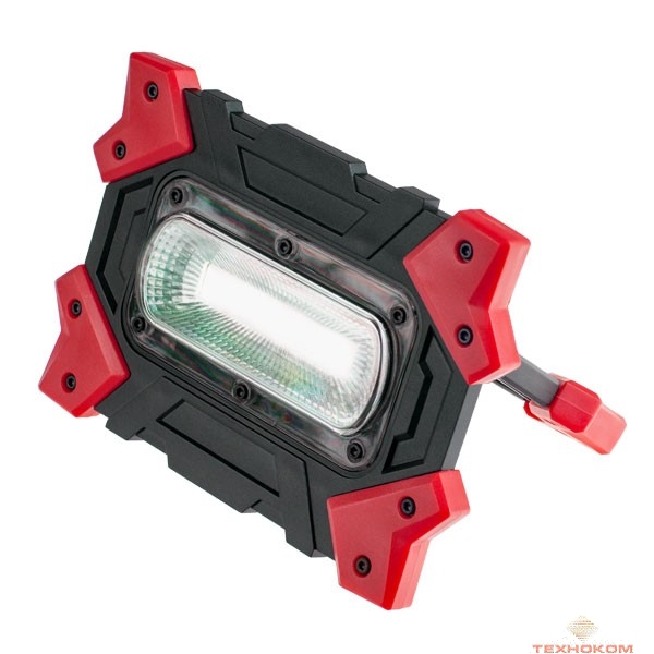 Perfeo PF_A4419 фонарь-прожектор "Work Light", COB-10W, 650LM, красный