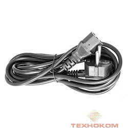 5bites VDE107530 Кабель питания  PSU-220V 3x0.75mm VDE (с заземлением), евро вилка, 3м