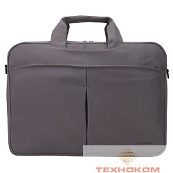 Сумка Continent CC-012 Grey {нейлон, до 15,6", серый}