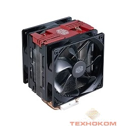 Cooler Master Hyper 212 Turbo Red LED, 600 - 1600 RPM, 150W, Full Socket Support RR-212TR-16PR-R1